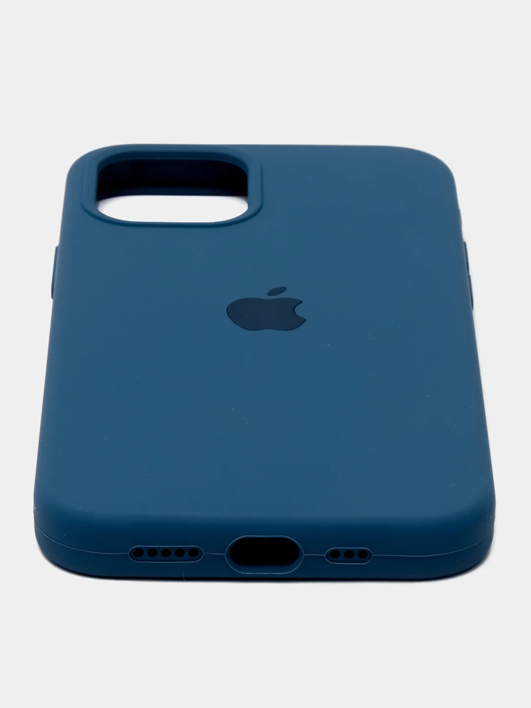 Серый чехол силиконовый Silicone Case для iPhone 12, 12 Pro, 12 Pro Max, 12 Mini