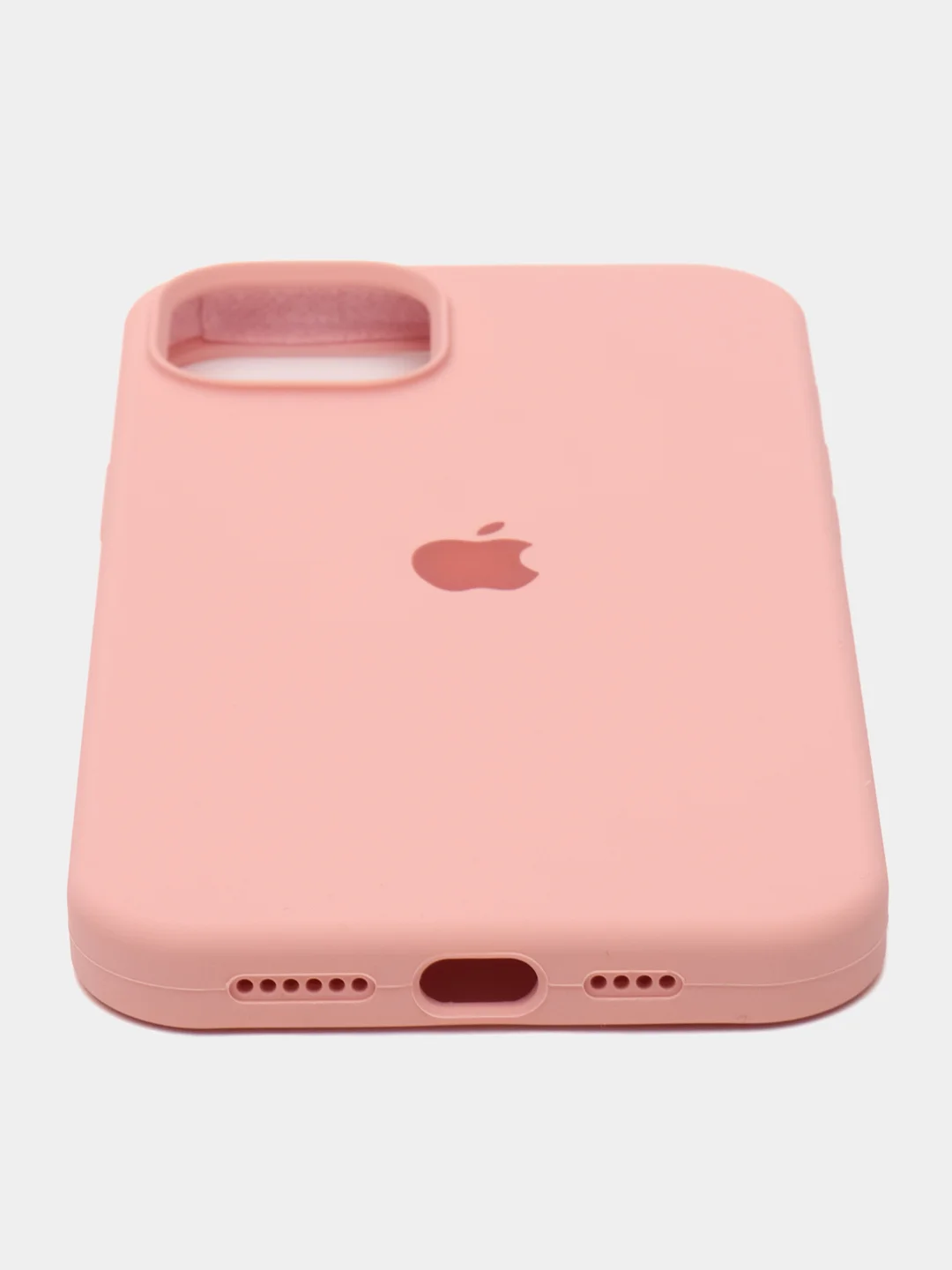 Желтый чехол Silicone Case ( Чехол силиконовый ) для iPhone 15, 15 Pro, 15 Pro Max, 15 Plus