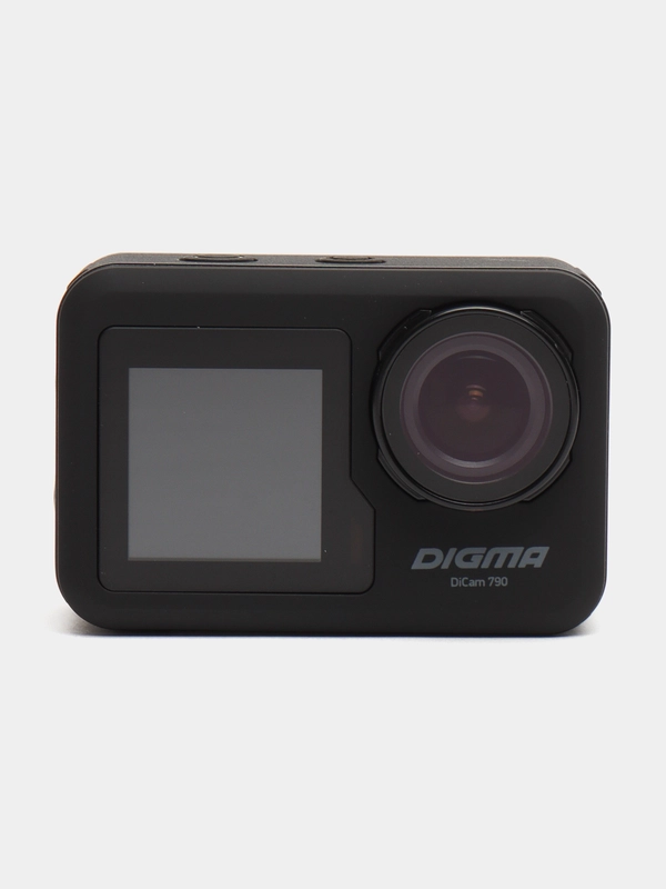 Экшн-камера Digma DiCam 790 4K, WiFi, черный dc790