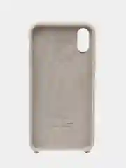 Бежевый чехол Silicone Case ( Чехол силиконовый ) для iPhone XS / XS MAX