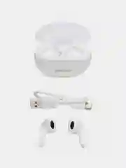 Наушники A4TECH 2Drumtek B20 TWS, Bluetooth, вкладыши, белый, b20 grayish white