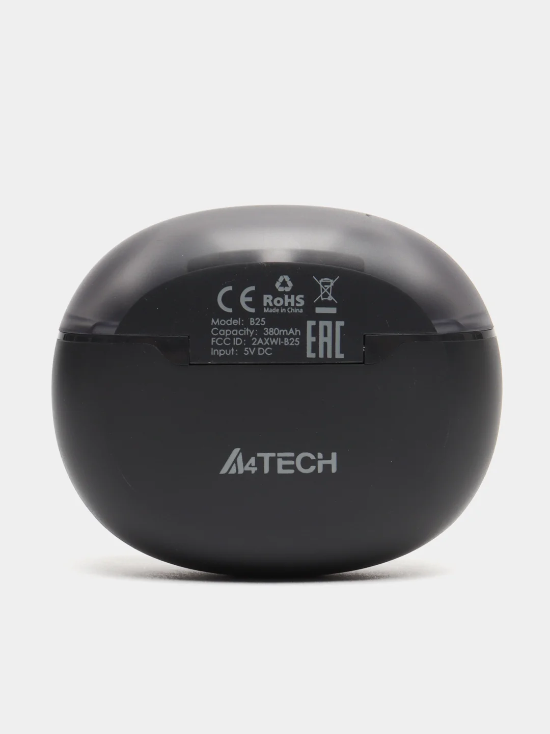 Наушники вкладыши Bluetooth A4TECH 2Drumtek B25 TWS, пепельно-серый