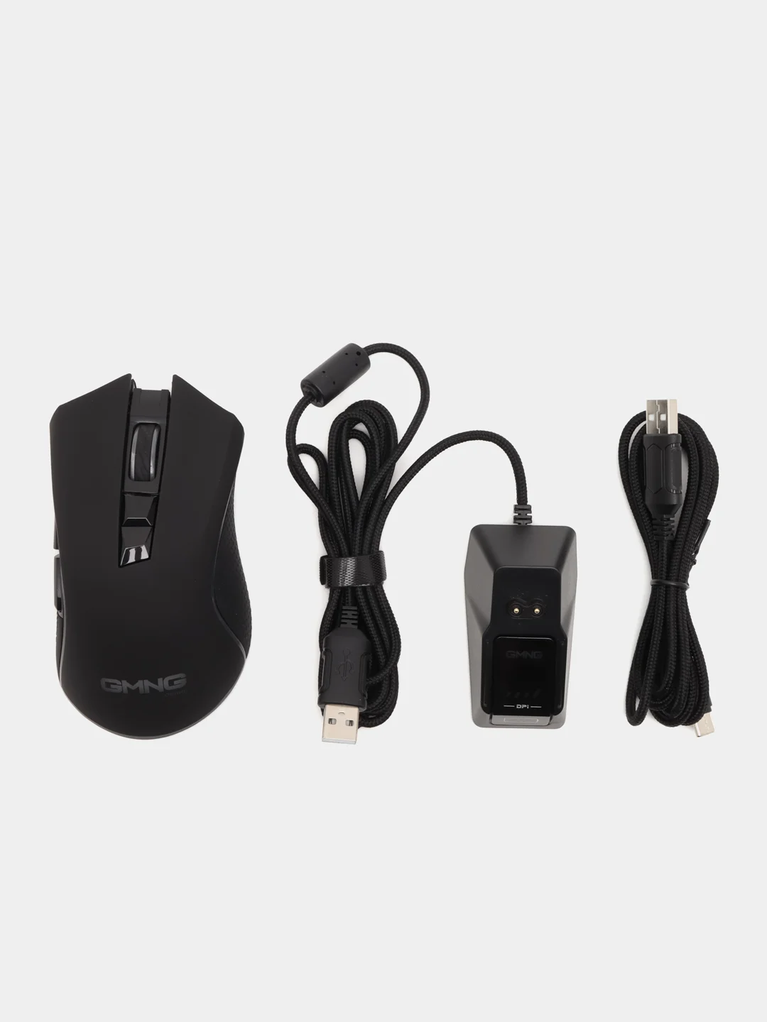 Мышь игровая GMNG 980GMW, оптическая, беспроводная, USB, черная