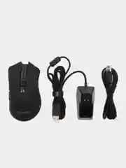 Мышь игровая GMNG 980GMW, оптическая, беспроводная, USB, черная