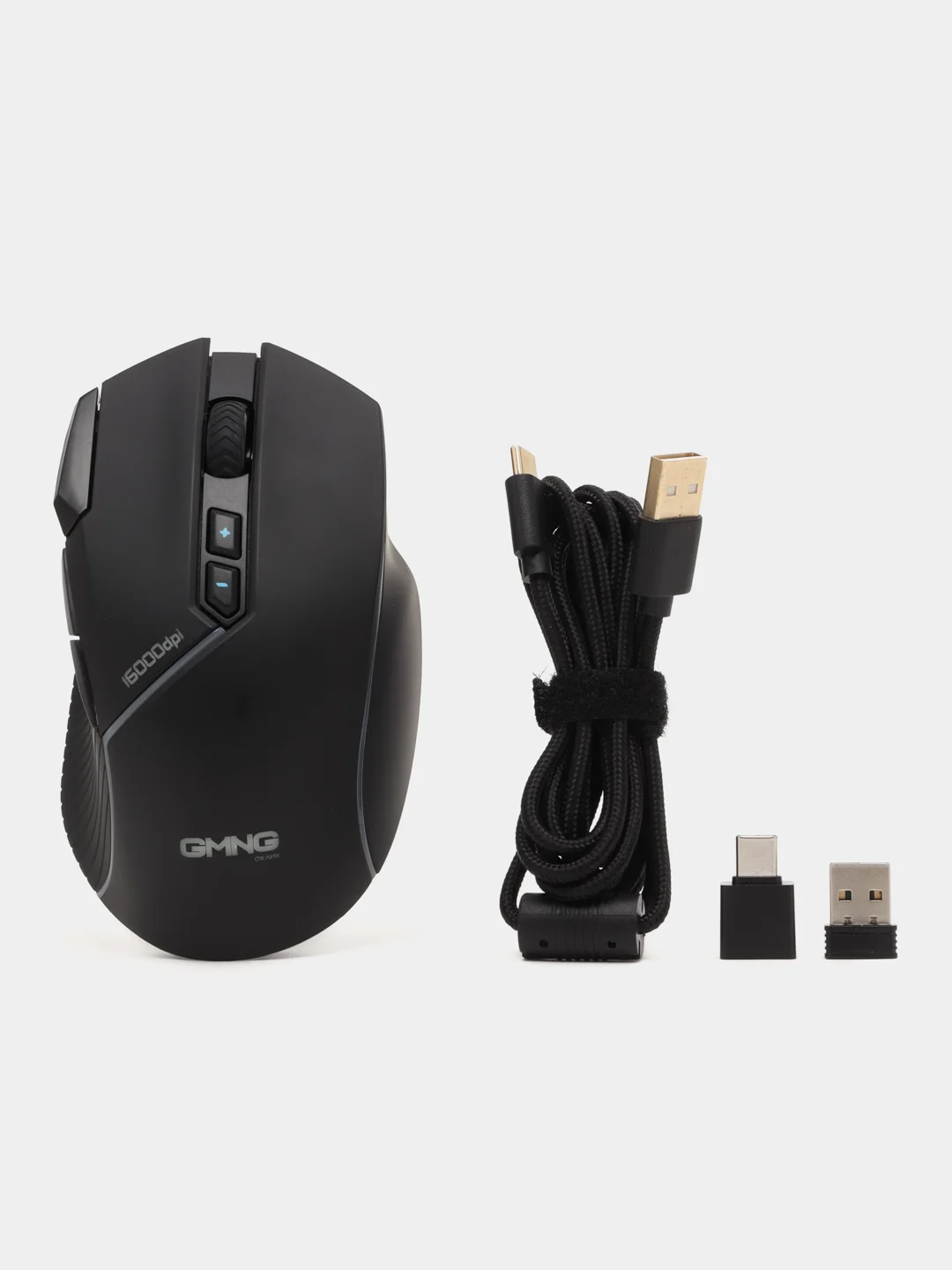 Мышь GMNG XM001, игровая, оптическая, беспроводная, черная, USB