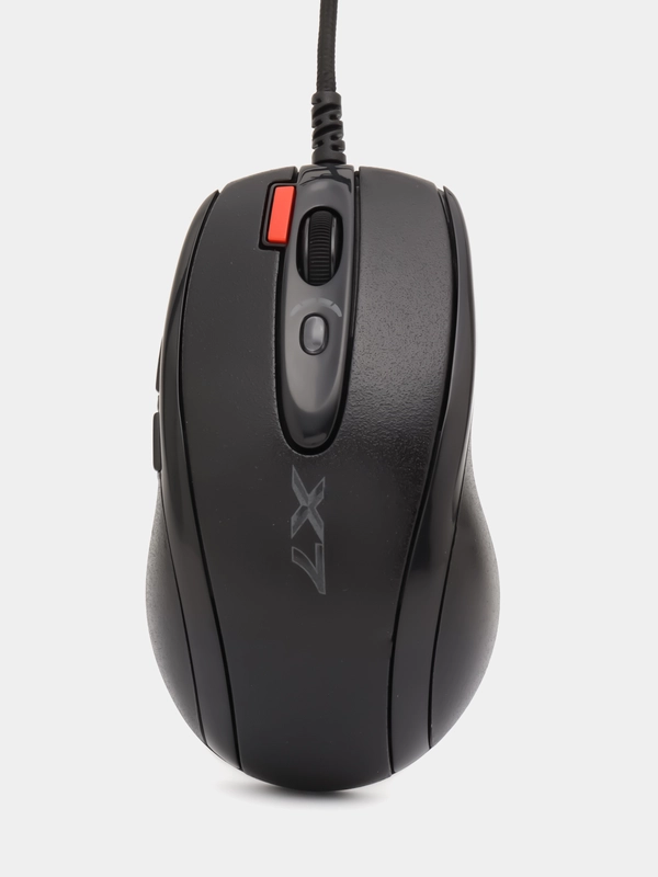 Мышь игровая A4TECH XL-750BK, лазерная, проводная, USB, черная