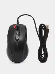 Мышь игровая A4TECH XL-750BK, лазерная, проводная, USB, черная
