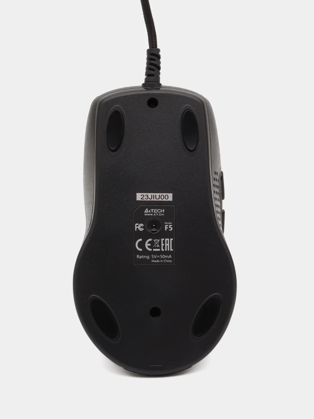 Мышь игровая A4TECH V-Track F5, оптическая, проводная, USB, с рисунком, черная