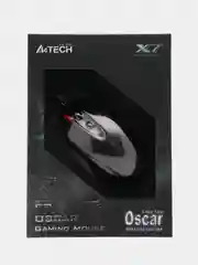 Мышь игровая A4TECH V-Track F5, оптическая, проводная, USB, с рисунком, черная