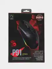 Мышь A4TECH Bloody P91 Pro, игровая, оптическая, проводная, USB, черный