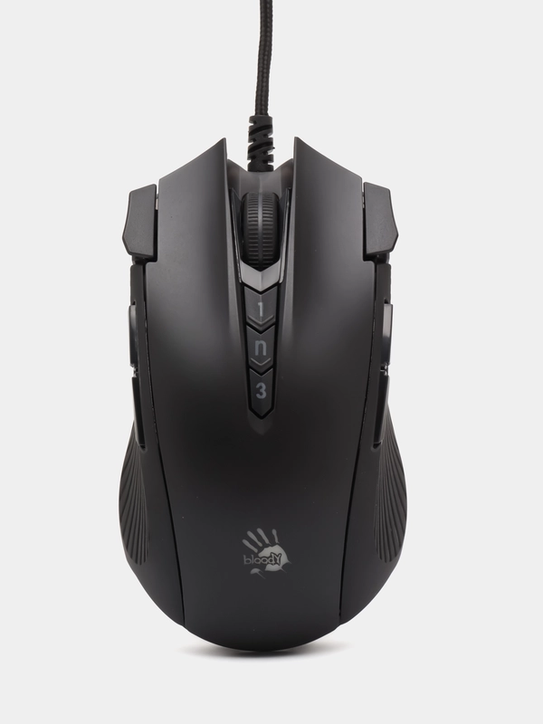 Мышь A4TECH Bloody J90s black activated, игровая, оптическая, проводная, USB, черный