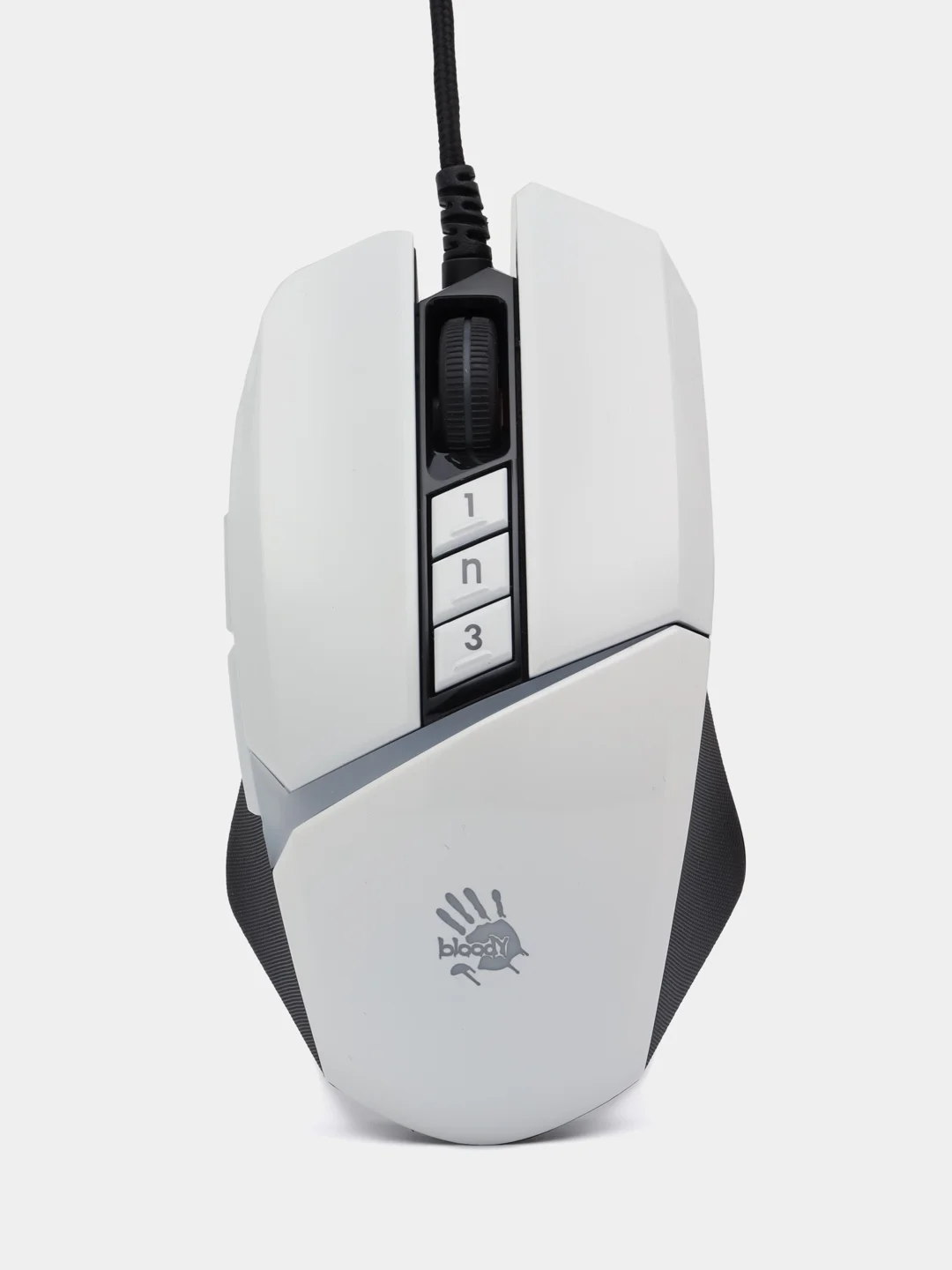Мышь A4TECH Bloody W60 Max, игровая, оптическая, проводная, USB, w60 max, белая