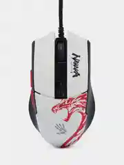Мышь игровая A4TECH Bloody L65 Max, оптическая, проводная, USB, с рисунком, белая