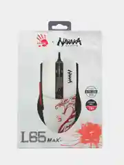 Мышь игровая A4TECH Bloody L65 Max, оптическая, проводная, USB, с рисунком, белая