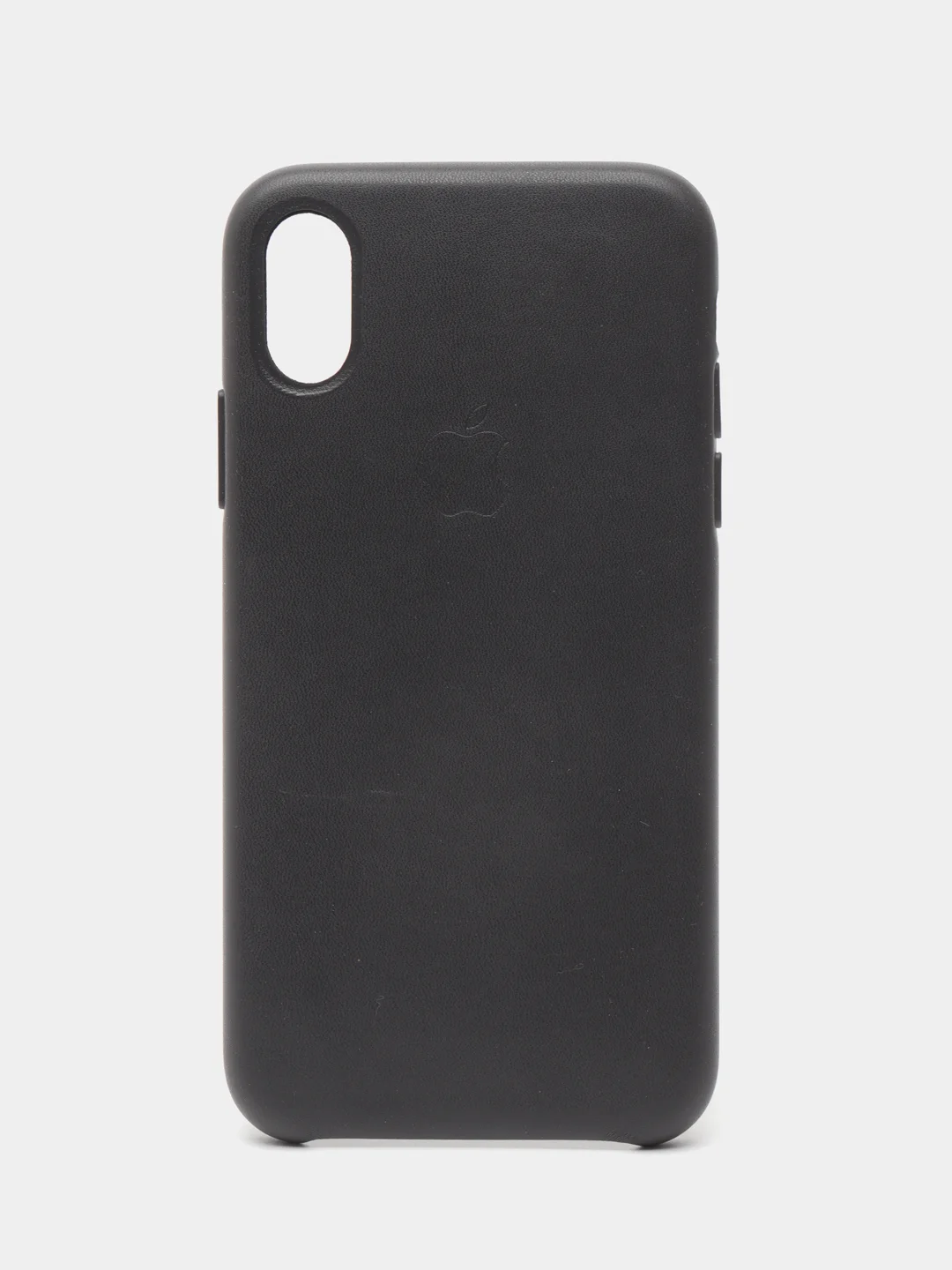 Тёмно-серый чехол для iPhone X/XS/XS Max/XR под кожу (Leather Case)