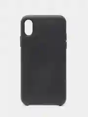 Тёмно-серый чехол для iPhone X/XS/XS Max/XR под кожу (Leather Case)
