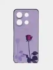 Серебряный силиконовый чехол для Infinix NOTE 30, с принтом, с рисунком Инфиникс Ноут 30