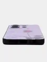 Серебряный силиконовый чехол для Infinix NOTE 30, с принтом, с рисунком Инфиникс Ноут 30