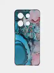 Фуксия силиконовый чехол для Infinix NOTE 30, с принтом, с рисунком Инфиникс Ноут 30
