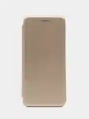 Золотой чехол-книжка для Huawei Y6 2019 / Honor 8A