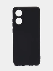 Чехол Oppo A78 / Оппо А78, черный, силиконовый