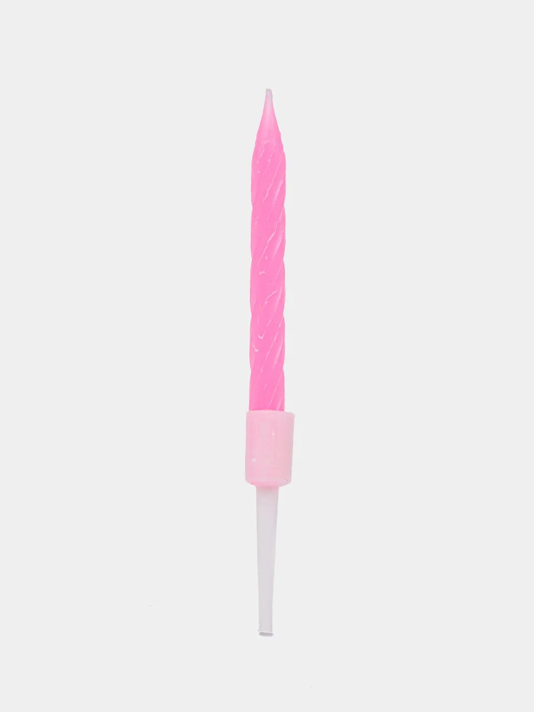 Розовый свечи для торта, 10 штук