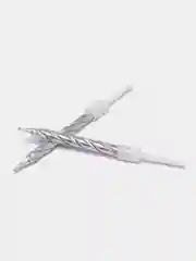 Серебряный свечи для торта, 10 штук