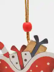 Аметистовый новогодняя ёлочная игрушка из дерева / подвеска - украшение на ёлку / Новый год