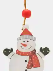 Серый меланж новогодняя ёлочная игрушка из дерева / подвеска - украшение на ёлку / Новый год
