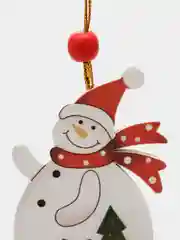 Серый меланж новогодняя ёлочная игрушка из дерева / подвеска - украшение на ёлку / Новый год