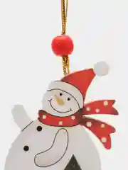 Разноцветный новогодняя ёлочная игрушка из дерева / подвеска - украшение на ёлку / Новый год