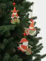 Тёмно-зелёный новогодняя ёлочная игрушка из дерева / подвеска - украшение на ёлку / Новый год