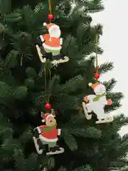 Хаки новогодняя ёлочная игрушка из дерева / подвеска - украшение на ёлку / Новый год