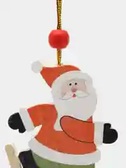 Хаки новогодняя ёлочная игрушка из дерева / подвеска - украшение на ёлку / Новый год