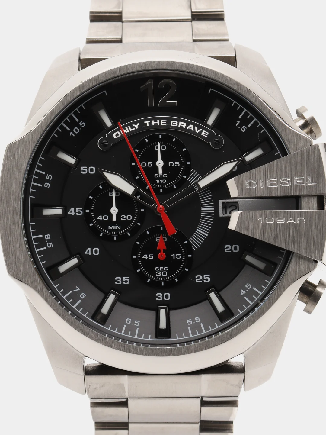 Серебряный наручные часы Diesel DZ4318