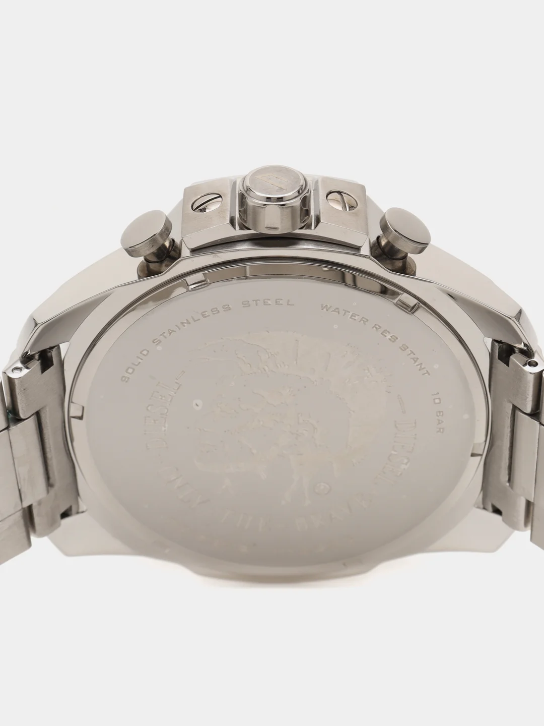 Серебряный наручные часы Diesel DZ4318
