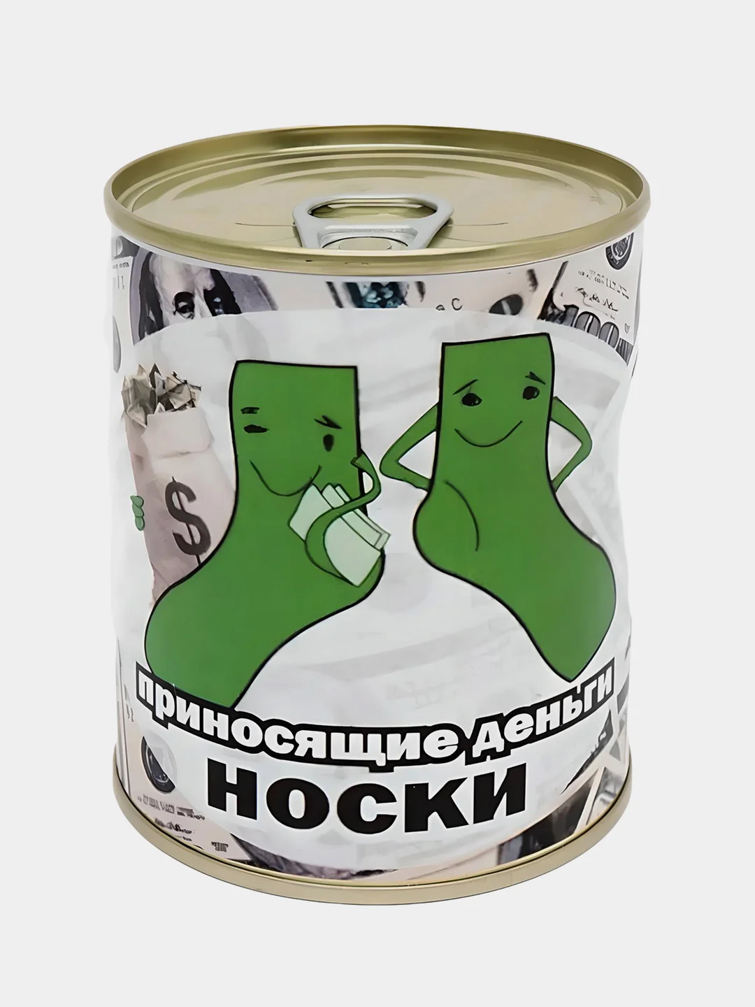 Коралловый меланж носки в банке, мужские и женские, подарок на новый год
