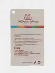 Серебряный набор свечей для торта / свечи 10шт