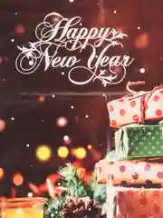 Коричневый пакеты Happy New Year, 30 х 40 см, 50 мкм, 3 штуки