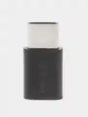 Черный адаптер переходник с Micro на Type-C FaisON P-2