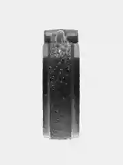 Черный серьга-кольцо из хирургической стали, пирсинг, 1 штука