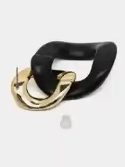 Серьги женские, черные