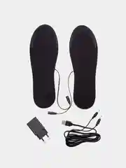 Черный стельки зимние, с подогревом, от USB