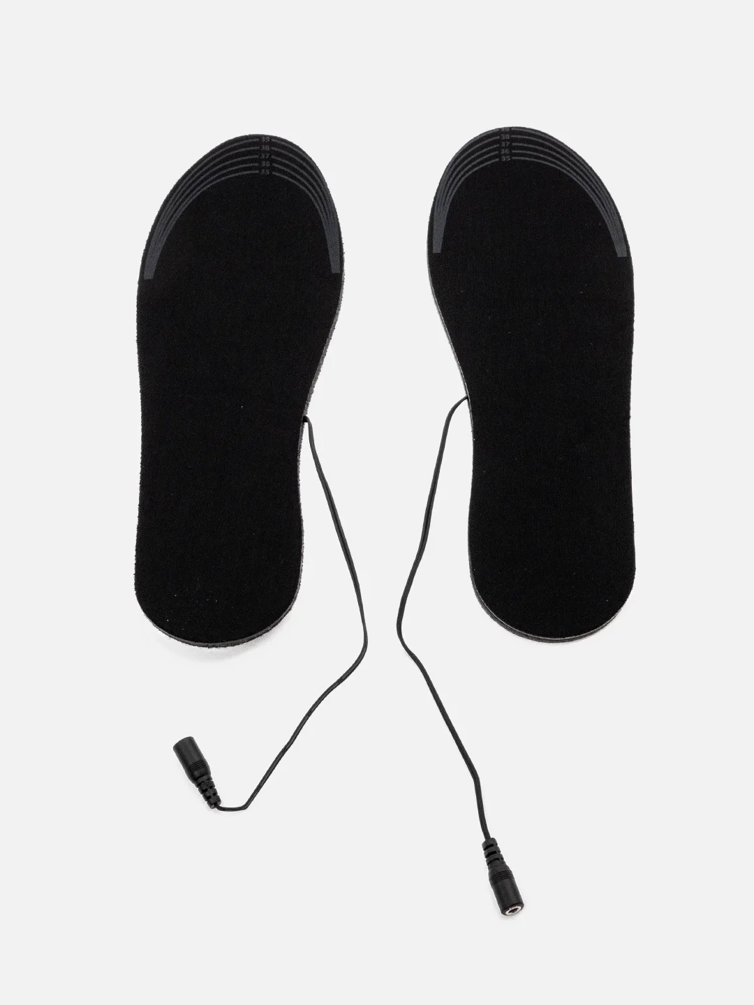 Черный стельки зимние, с подогревом, от USB