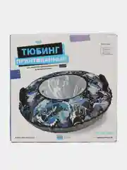 Индиго тюбинг с камерой принтованный, диаметр 85 см