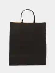 Пакет подарочный крафт, с надписью, 28*24*14