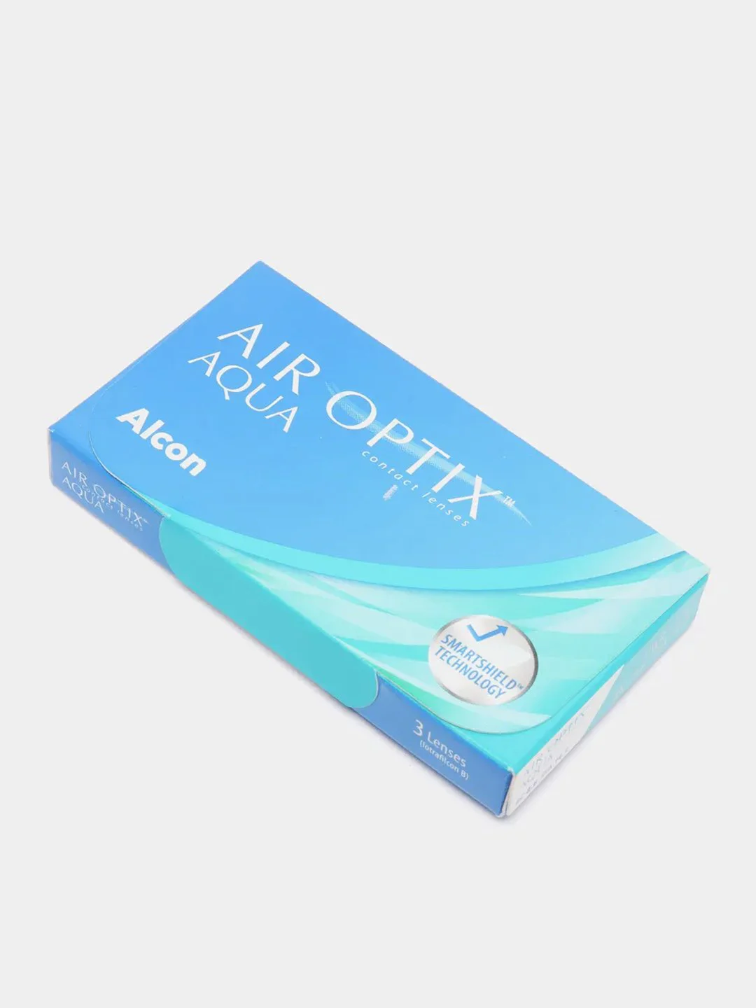 Контактные линзы Air Optix Aqua, 3pk (+3.00) - (-8.00) / BC 8.6