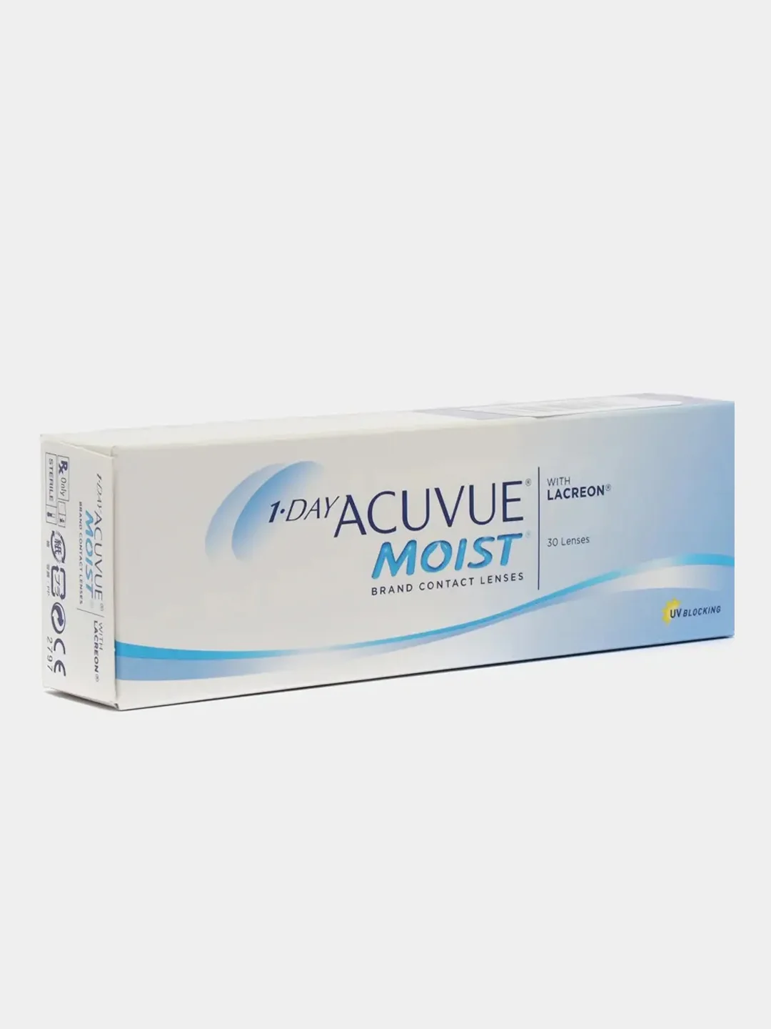 Контактные линзы 1-Day Acuvue Moist, 30pk (+3.00) - (-6.00) / BC 8.5