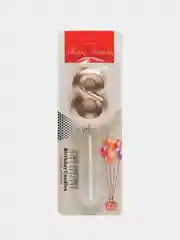 Песочный хаки свечи цифра для торта на день рождения