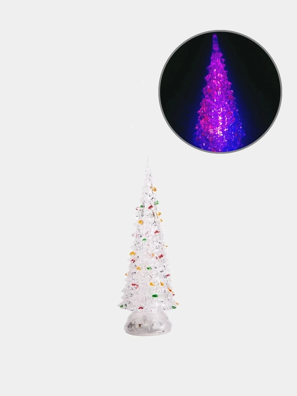 Фигура светодиодная "Елочка", RGB, 25 см
